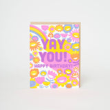 Greeting Card - Yay You