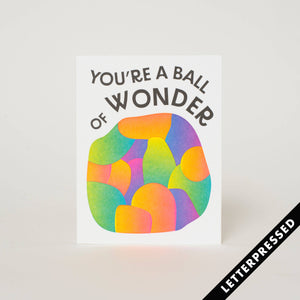 Greeting Card - Ball of Wonder