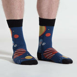 Men’s Crew Sock: Planets